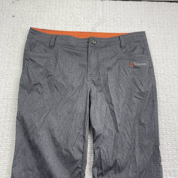 Couldveil Men's Grey Pull On Pants Large Hiking Outdoor Lightweight Stretch - Picture 2 of 11